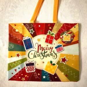Colorful Merry Christmas Gift Bag